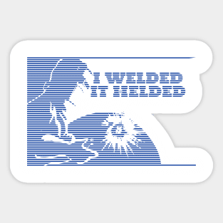 welder Sticker